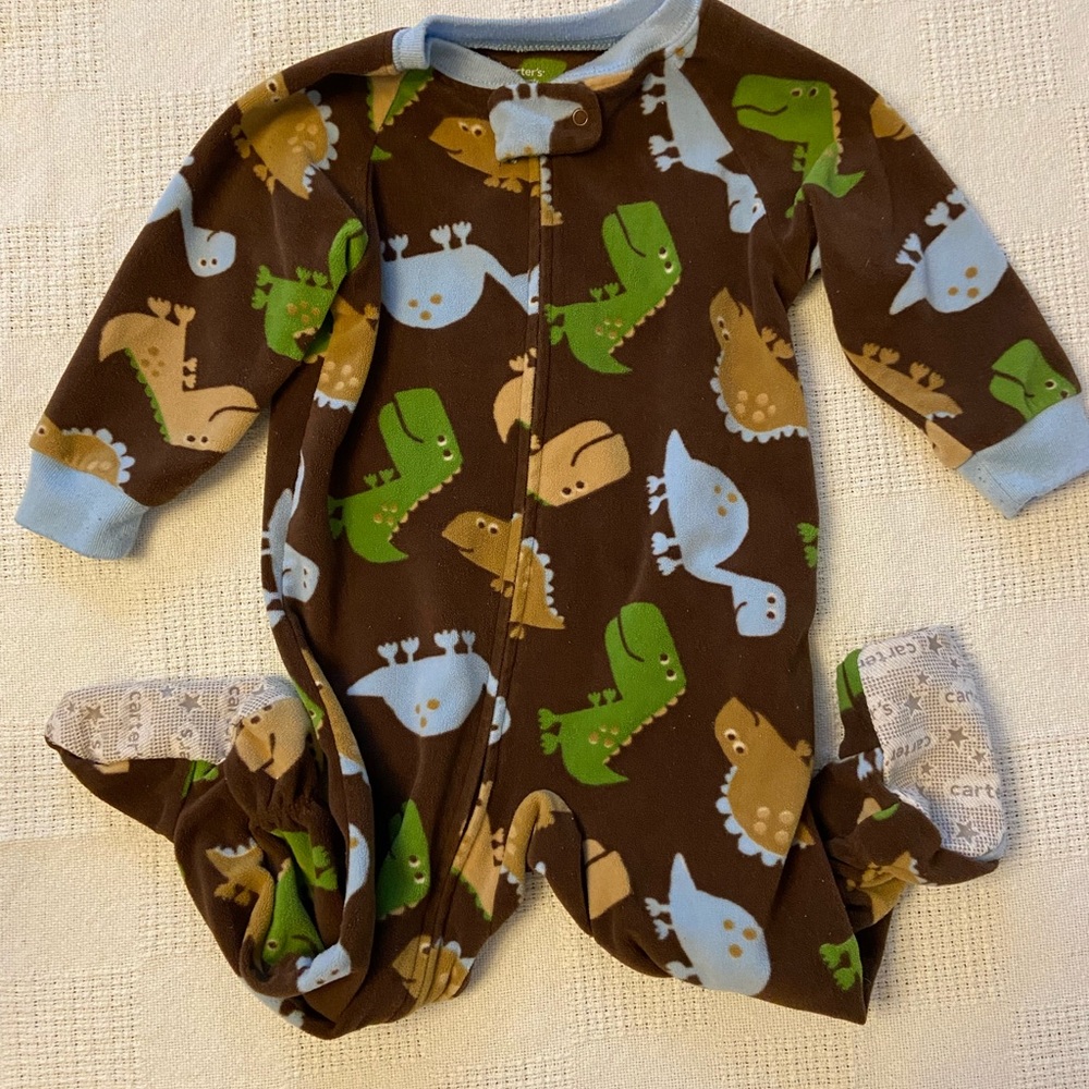 12 mos boys Dino pajamas